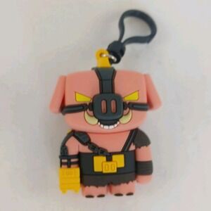 Minecraft Movie : Great Hog Keychain Bagclip Mojang 2025